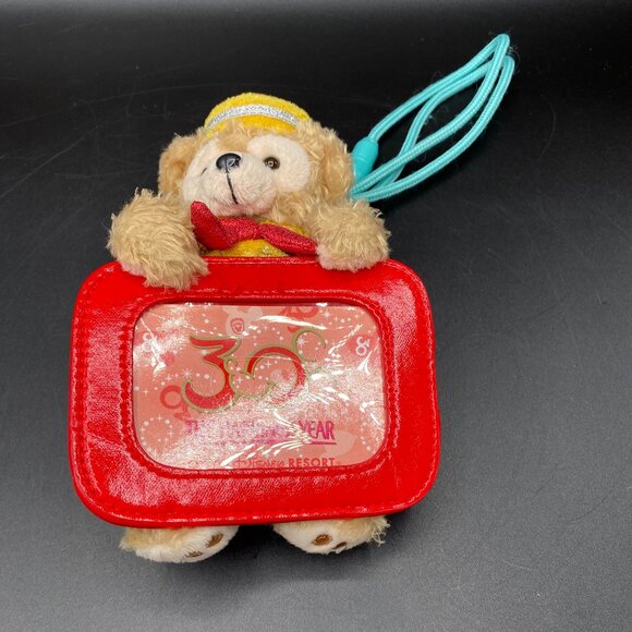 Tokyo Disney Resort Duffy Bear Plush Badge Pass Holder 30th Anniversary - Picture 9 of 13